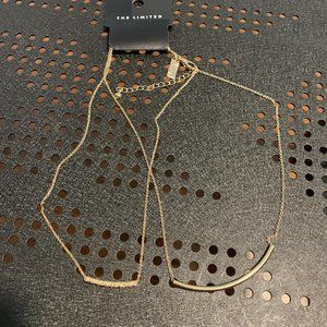 THE LIMITED 14116032 gold necklace